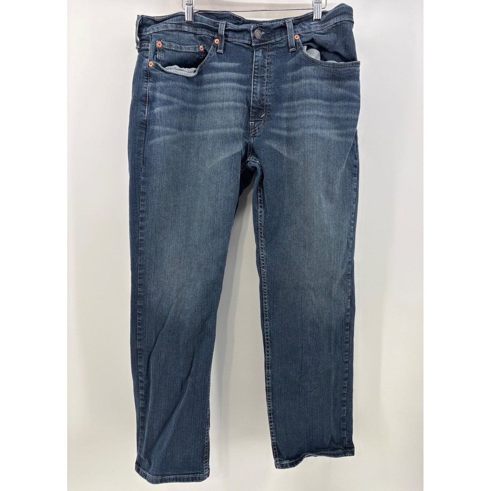 Levi's 559 Relaxed Straight Jeans Men's 36x30 Dark Wash Ste